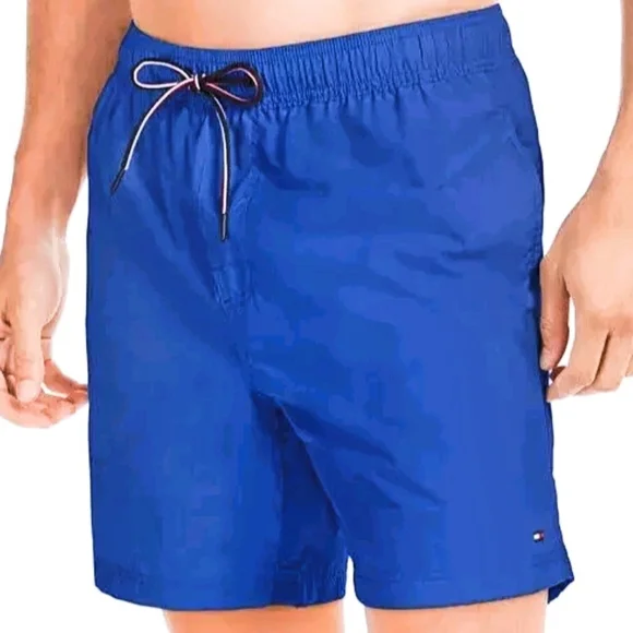 New Tommy Hilfiger Men's Size XL Swim Trunks Short Maillot Regular fit With Tags - Picture 1 of 5